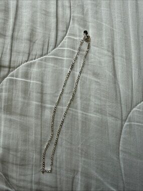 Delicate Silver Link Chain Necklace